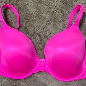 VS Hot Pink Perfect Coverage Bra